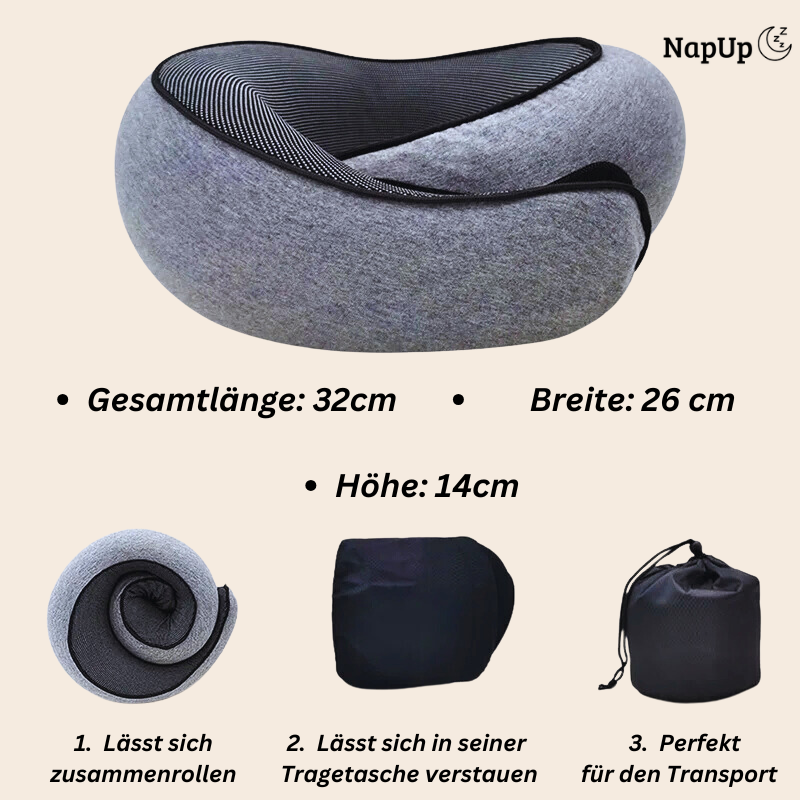 Sleepie™ – Das Highend Reisekissen